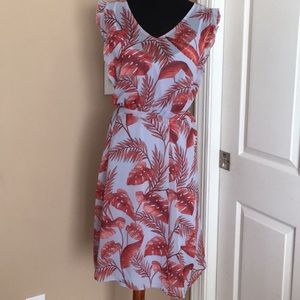 Cabi Isabel Floral Tie Dress